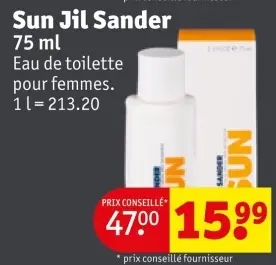 Offre: Sun Jil Sander