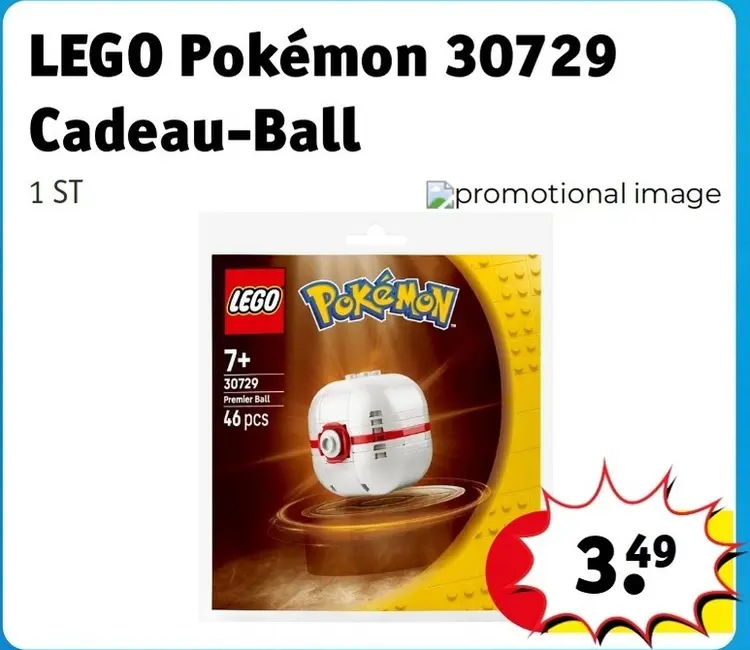Aanbieding: LEGO Pokémon 30729 Cadeau-Ball