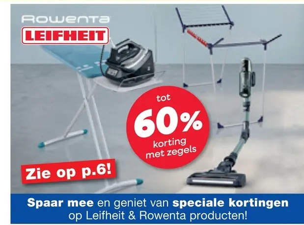Promotie: Rowenta Leifheit