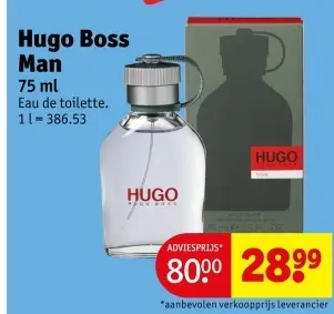 Promotie: Hugo Boss Man