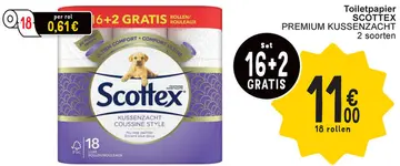 Aanbieding: Toiletpapier SCOTEX