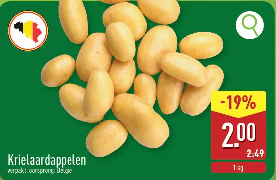 Promotie: Krielaardappelen