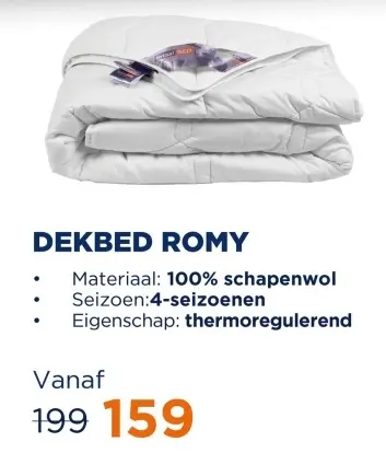 Aanbieding: Dekbed romy