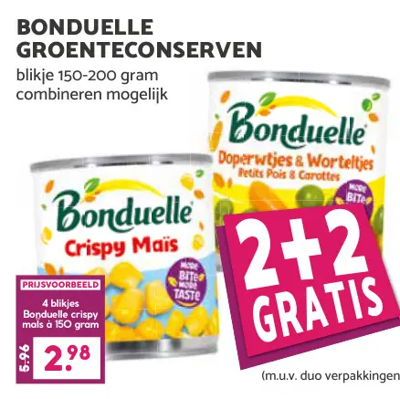 Aanbieding: Groenteconserven