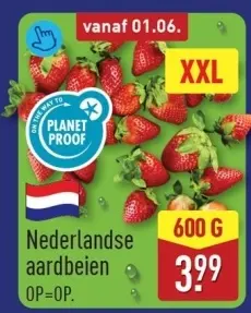 Aanbieding: Nederlandse aardbeien