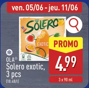 Offre: Solero exotic