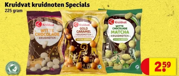 Aanbieding: Kruidvat kruidnoten Specials