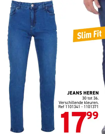Promotie: Jeans heren slim fit