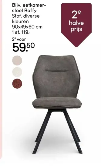Aanbieding: eetkamerstoel Raffy