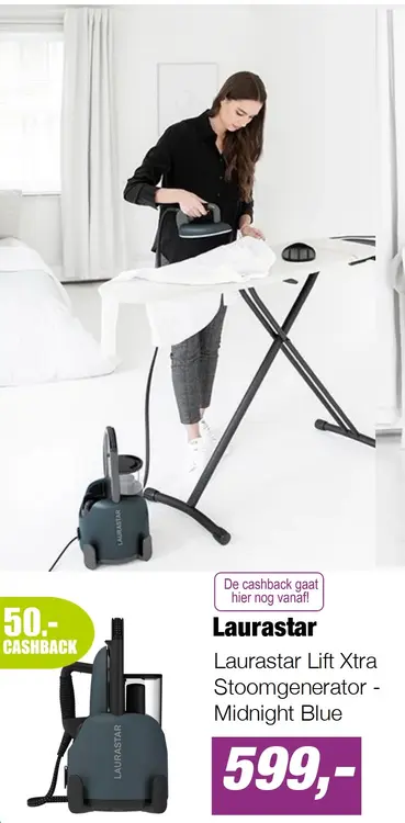 Aanbieding: Laurastar Lift Xtra Stoomgenerator - Midnight Blue