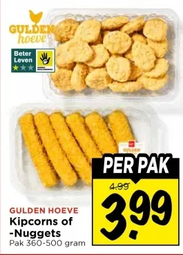 Aanbieding: Kipcorns of -Nuggets