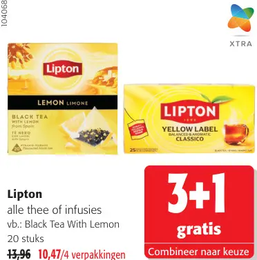 Promotie: Thee of infusies