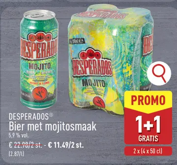 Aanbieding: Bier met mojitosmaak