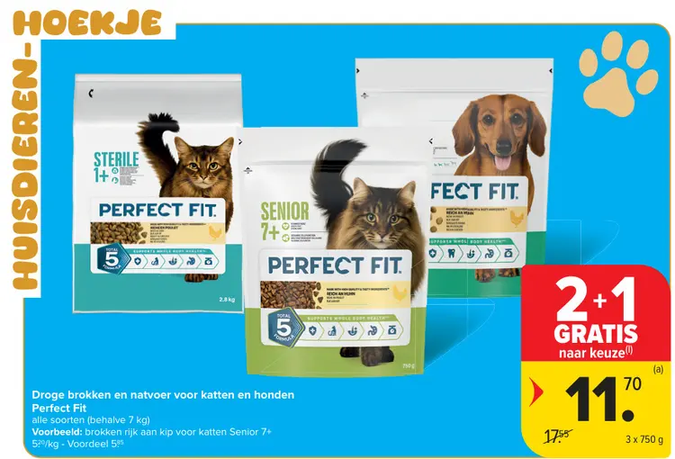 Promotie: Droge brokken en natvoer voor katten en honden