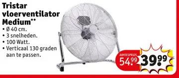 Aanbieding: Tristar vloerventilator Medium