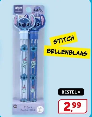 Aanbieding: Stitch Bellenblaas