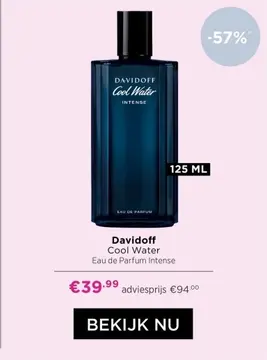 Aanbieding: Davidoff Cool Water Intense