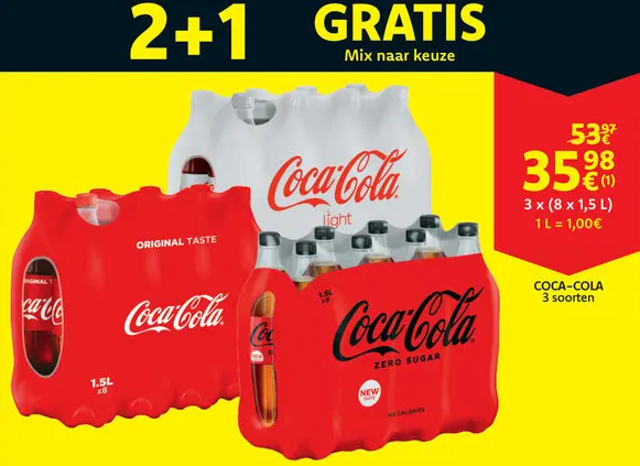 Aanbieding: Coca-Cola