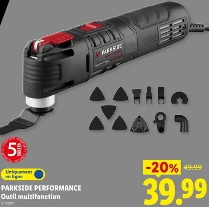 Offre: Outil multifonction