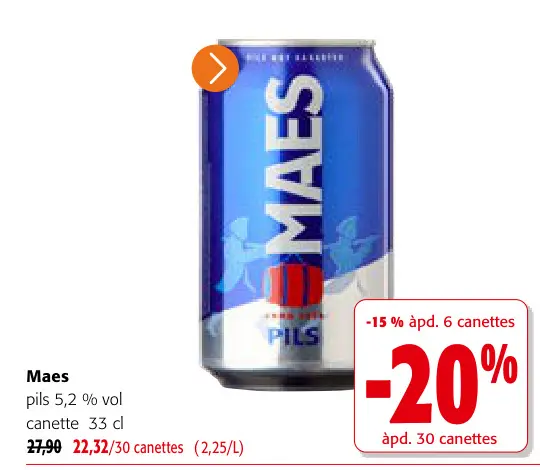 Offre: Maes
