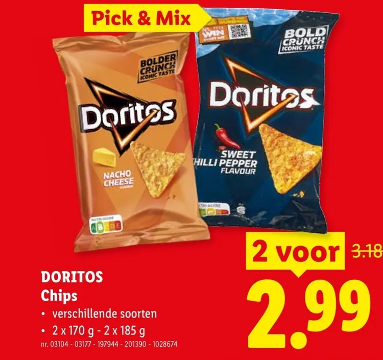 Promotie: DORITOS Chips