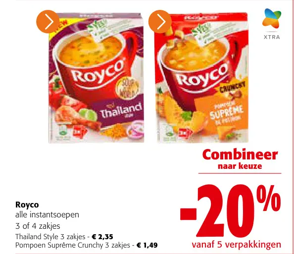 Promotie: Instantsoepen