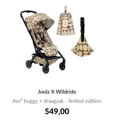 Aanbieding: Aer² buggy + draagzak - limited edition