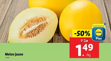 Offre: Melon jaune