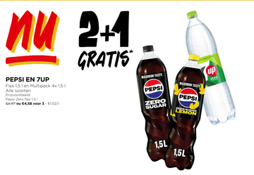 Aanbieding: PEPSI EN 7UP