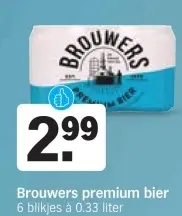 Aanbieding: Brouwers premium bier