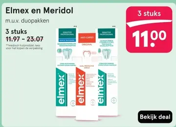 Aanbieding: Elmex en Meridol