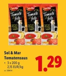 Promotie: Tomatensaus