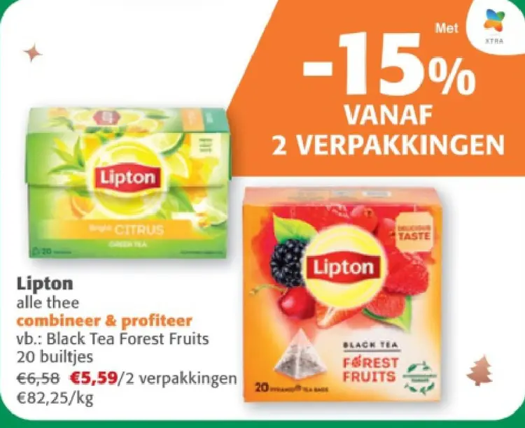 Promotie: Lipton alle thee