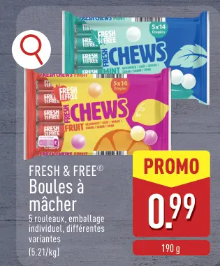 Offre: Boules à mâcher
