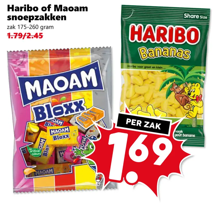 Aanbieding: Snoepzakken