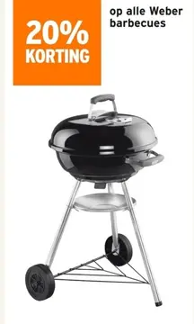 Aanbieding: Weber barbecues