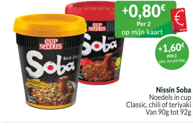 Promotie: Noedels in cup
