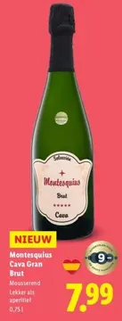 Aanbieding: Montesquius Cava Gran Brut