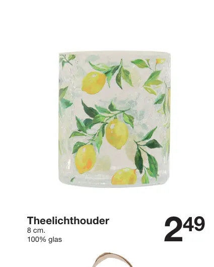 Promotie: Theelichthouder