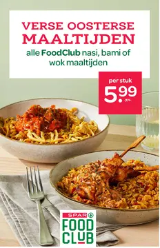 Aanbieding: VERSE OOSTERSE MAALTIJDEN