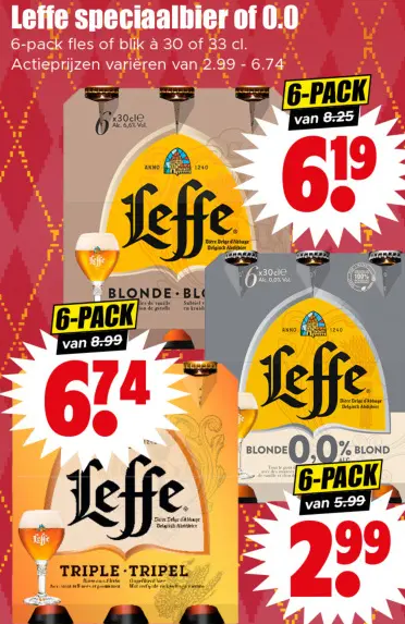 Aanbieding: Leffe speciaalbier of 0.0