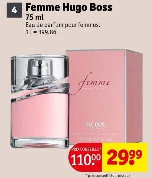 Offre: Femme Hugo Boss