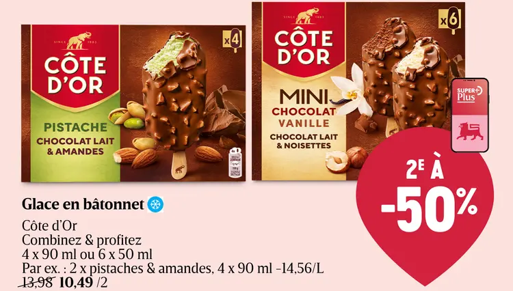 Offre: Glace en bâtonnet