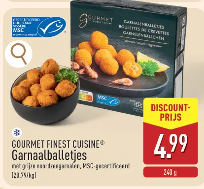 Promotie: Garnaalballetjes