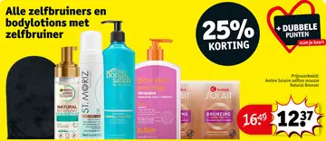 Aanbieding: Alle zelfbruiners en bodylotions met zelfbruiner
