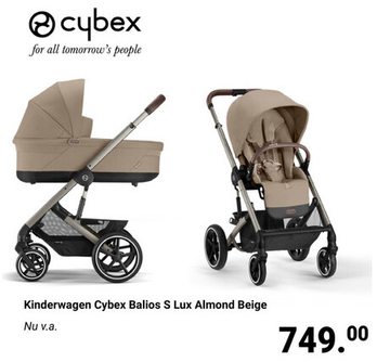 Aanbieding: Kinderwagen Cybex Balios S Lux Almond Beige