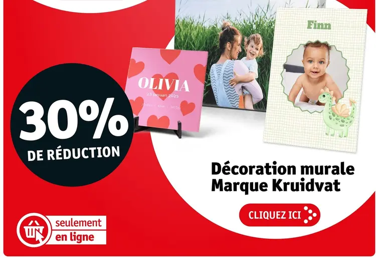 Offre: Décoration murale Marque Kruidvat