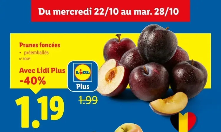 Offre: Prunes foncées