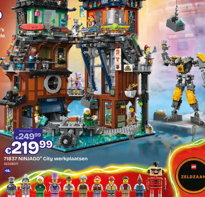 Promotie: NINJAGO® City werkplaatsen