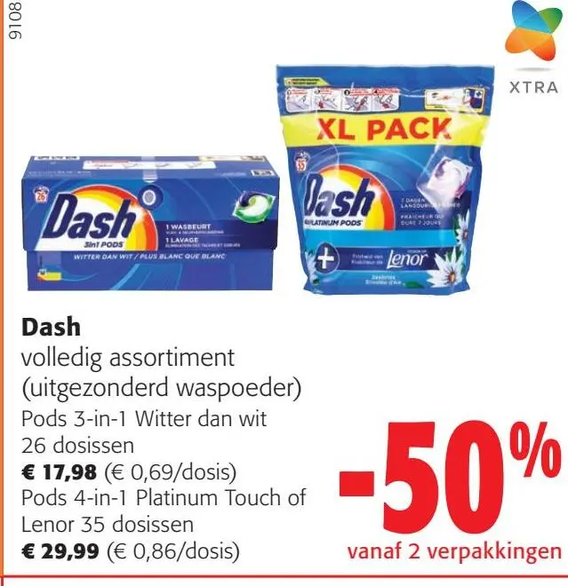 Aanbieding: Dash Pods